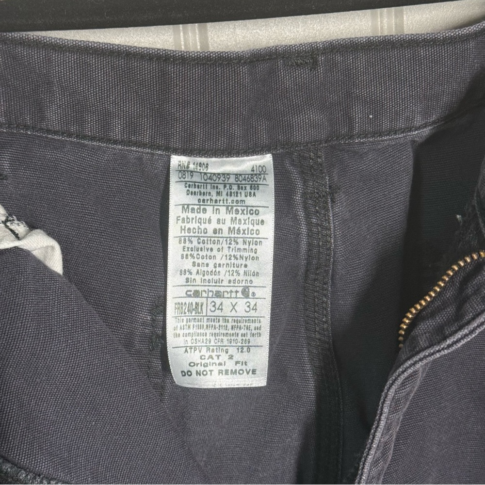 Men’s Carhartt FR Cargo Pants - Picture 3 of 3
